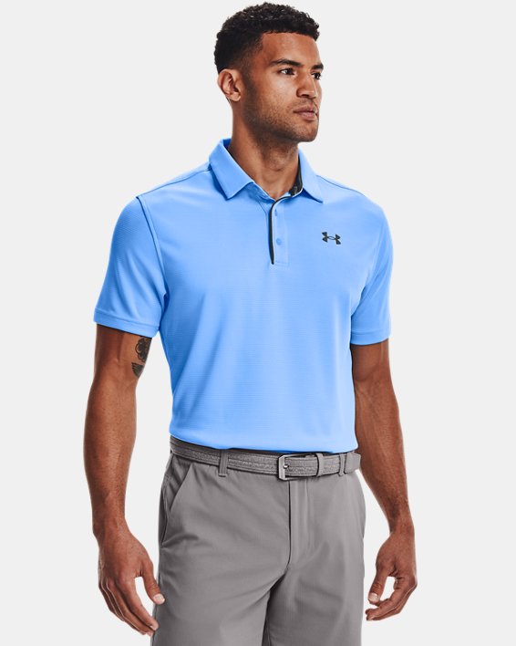 Men's UA Tech™ Polo in Blue image number 0